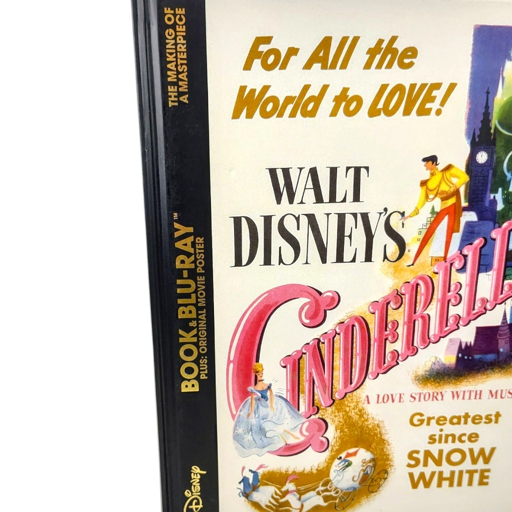 Walt Disney's Cinderella The Making of A Masterpiece Book Blu-ray & Poster Set - Picture 11 of 17